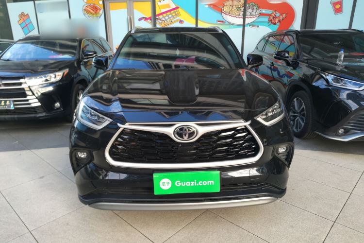 Used Toyota Highlander 2024 2.5L Smart Electric Hybrid Dual-Motor Two-Wheel-Drive Prestige Version 7 Seats
