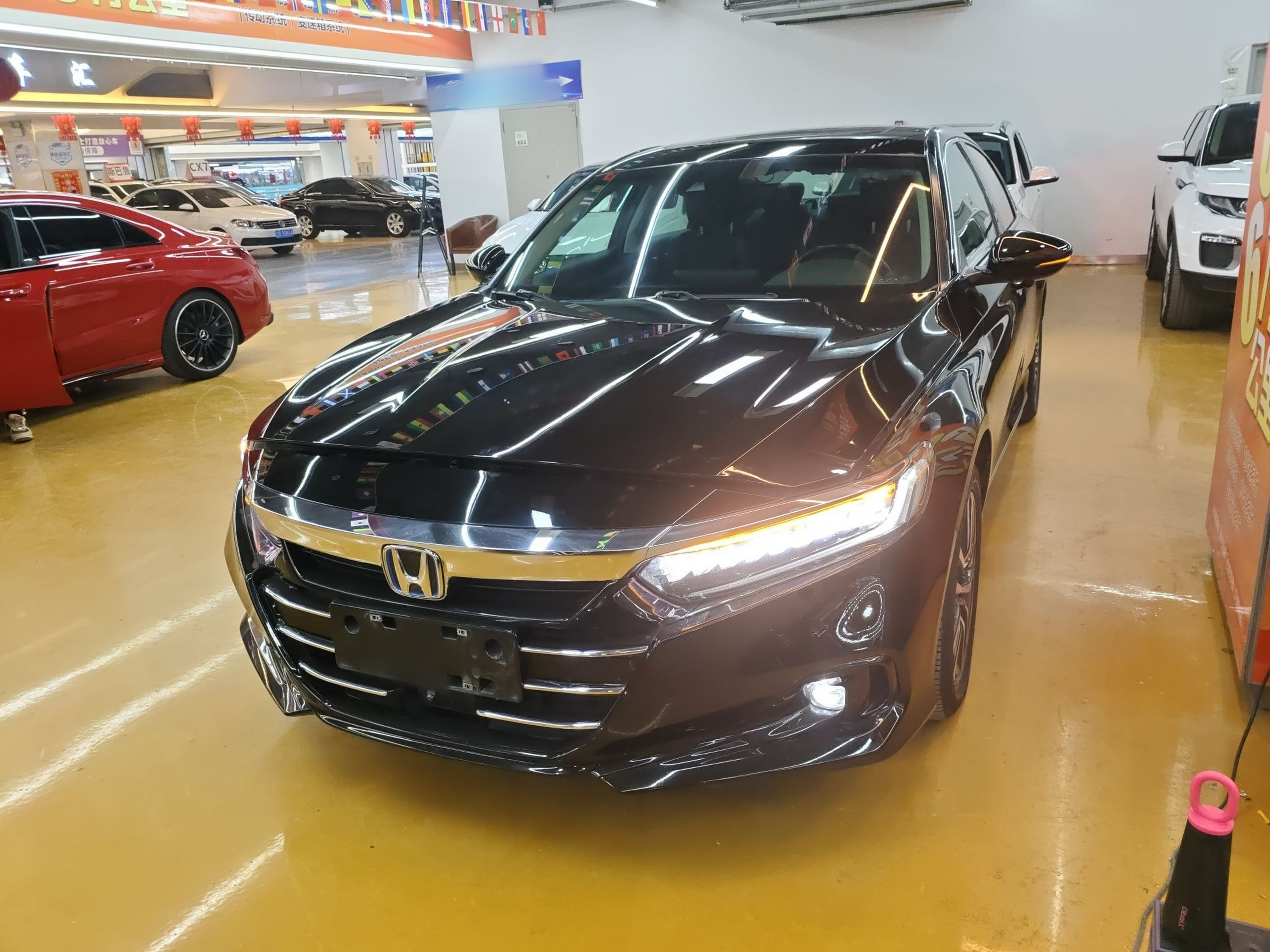 تحت مقدمة السيارة