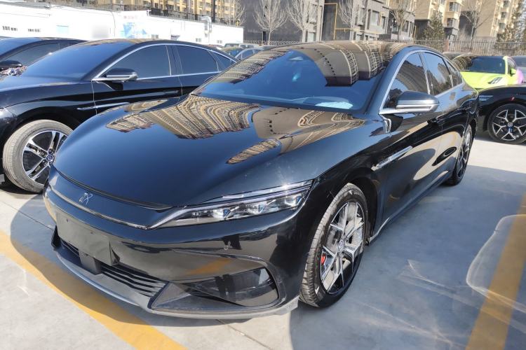 Used BYD Han 2022 EV Genesis Edition 715KM Front-Wheel-Drive Prestige Model
