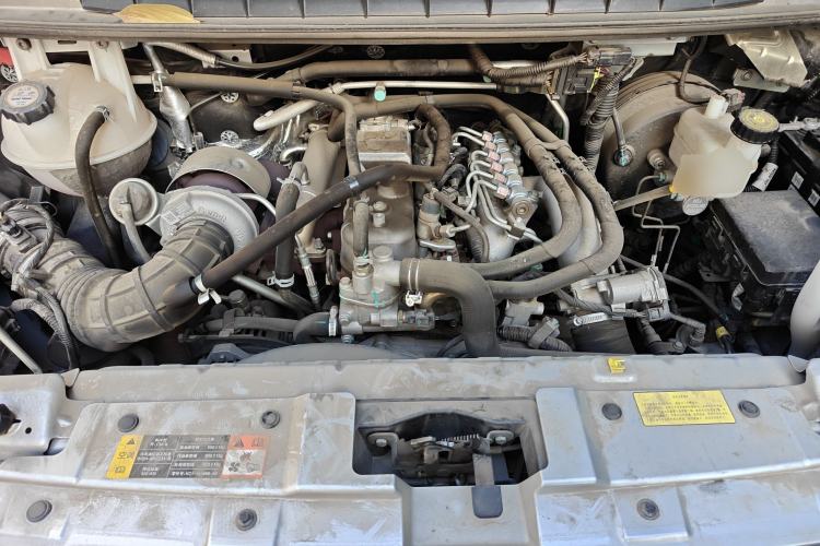 Used JMC Transit 2021 2.8T Space King Standard Version Long Wheelbase Mid-Height Roof Rear Single Tire – Step 6-Seater Diesel China VI Emission Standard JX493