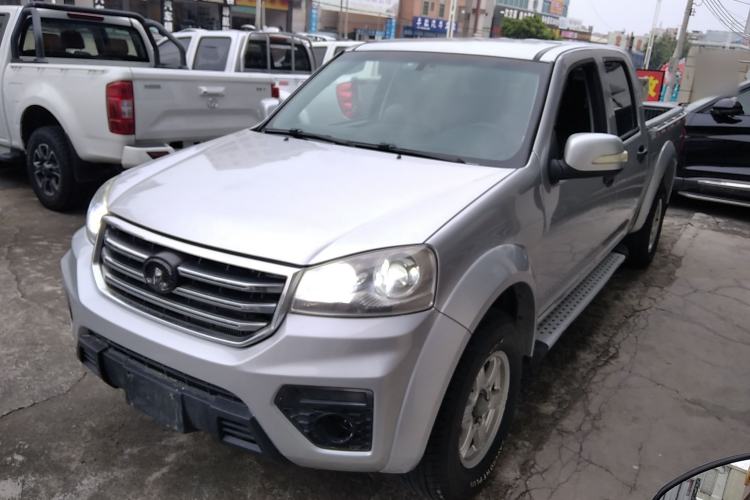 Used Great Wall Wingle 5 2017 2.0T European Version Diesel Two-Wheel Drive Advanced Large Double-Cab GW4D20E