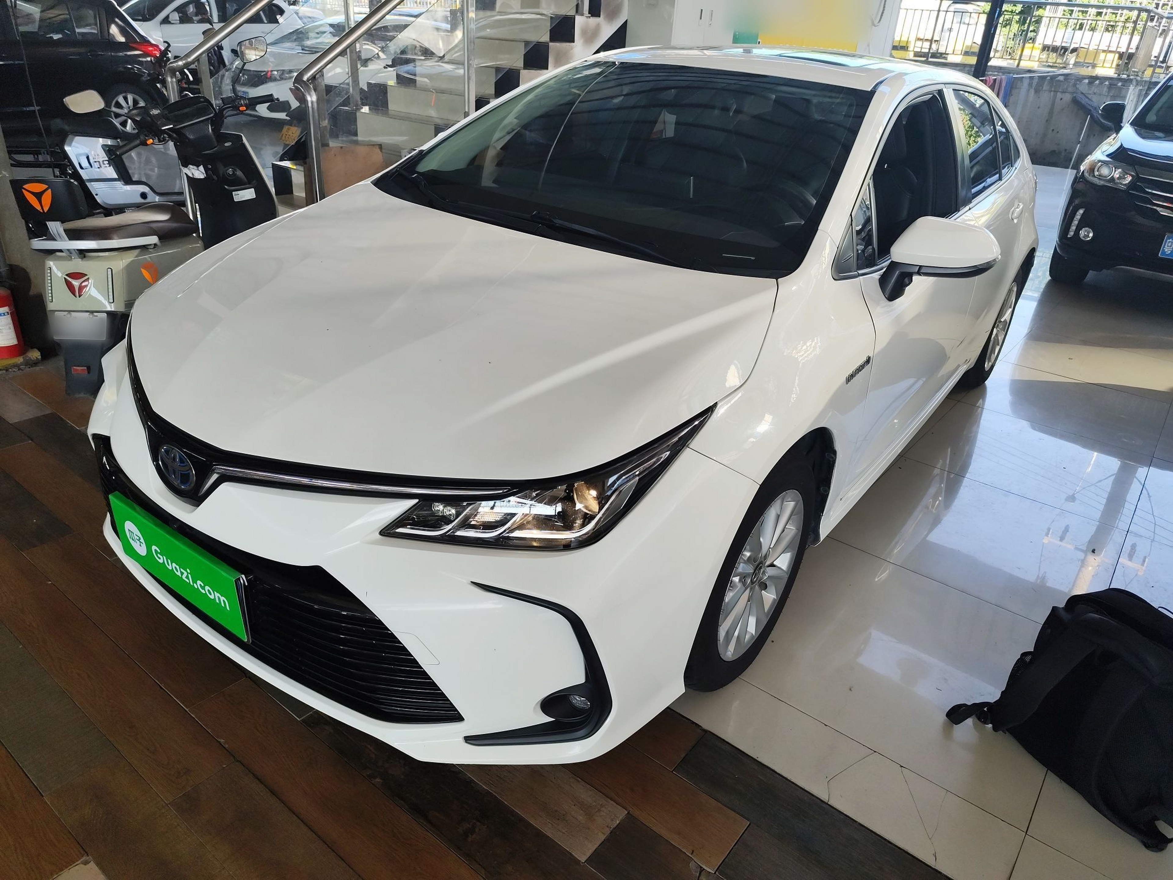 تحت مقدمة السيارة