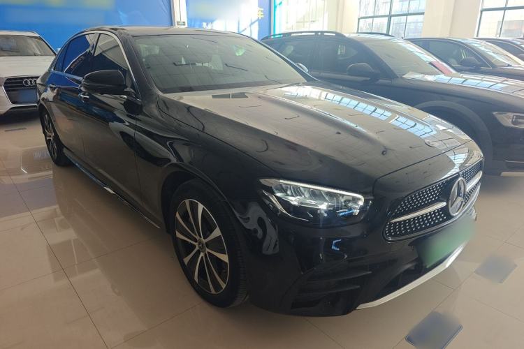 Used Mercedes-Benz E-Class New Energy 2023 E 350 e L Plug-in Hybrid Sports Sedan
