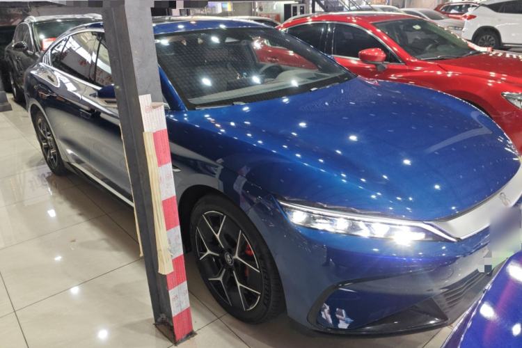 Used BYD Han 2023 EV Champion Edition 715 km Front-Drive Flagship Model
