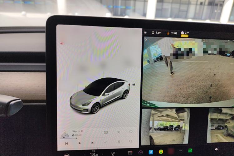 Used Tesla Model 3 2021 Standard Range Rear-Drive Upgraded Version
