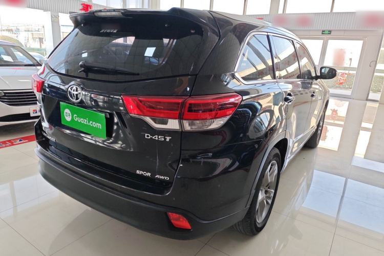 Used Toyota Highlander 2018 2.0T Four-Wheel Drive Prestige Version 7 Seats China VI Standard
