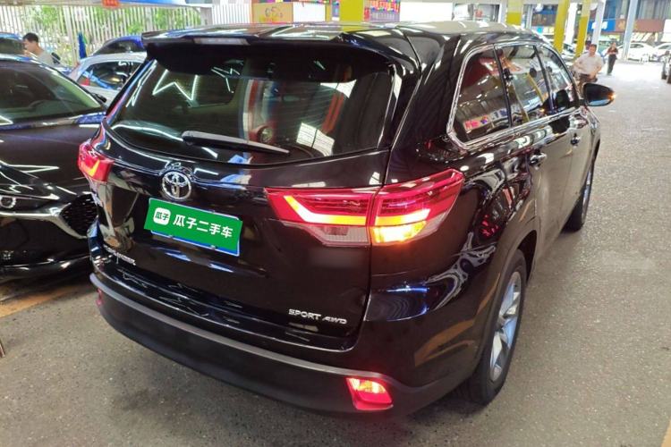 Used Toyota Highlander 2018 2.0T Four-Wheel Drive Luxury Version 7 Seats China VI Standard
