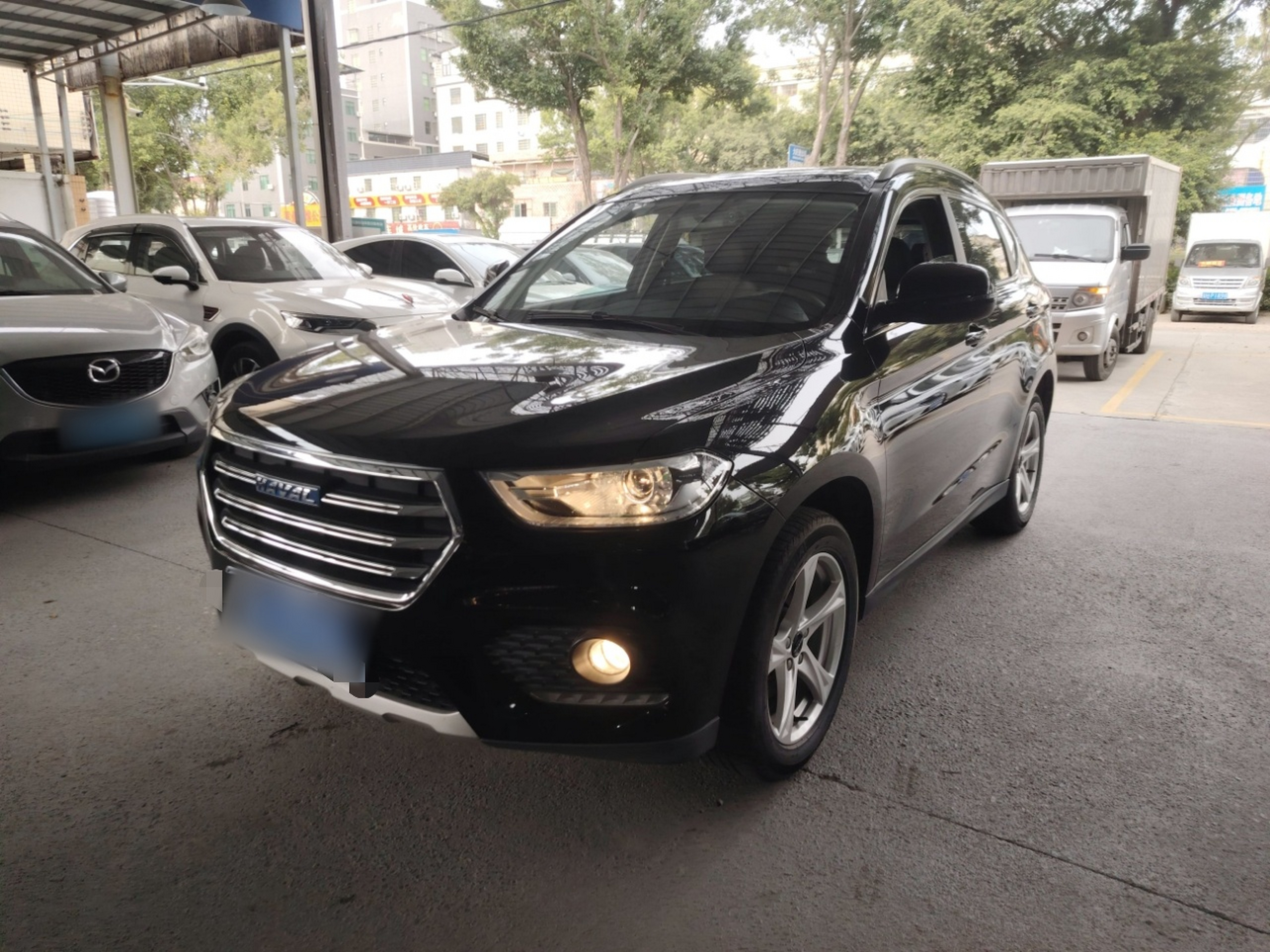 تحت مقدمة السيارة