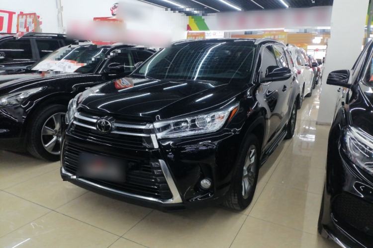 Used Toyota Highlander 2018 2.0T Four-Wheel Drive Prestige Version 7 Seats China V Emission Standard