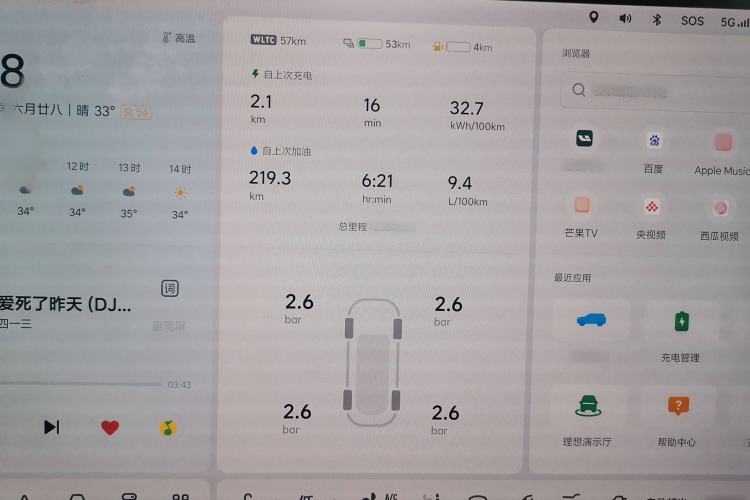 Used Li Auto L8 2023 Pro Model
