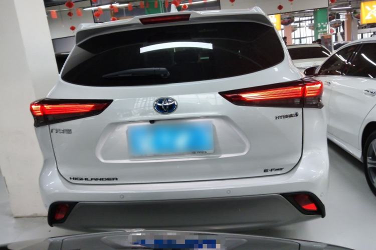 Used Toyota Highlander 2022 Dual-Engine 2.5L Four-Wheel Drive Prestige Version 7 Seats