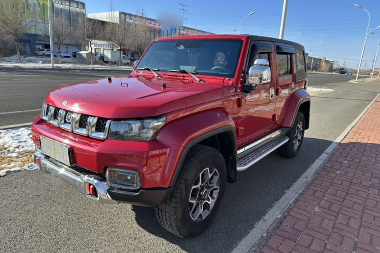 Used  BJ40 2018 PLUS 2.3T Automatic Four-Wheel Drive Flagship Version China V Emission Standard