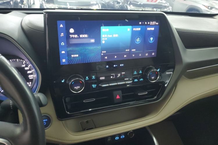 Used Toyota Highlander 2022 Dual-Engine 2.5L Four-Wheel Drive Prestige Version 7 Seats