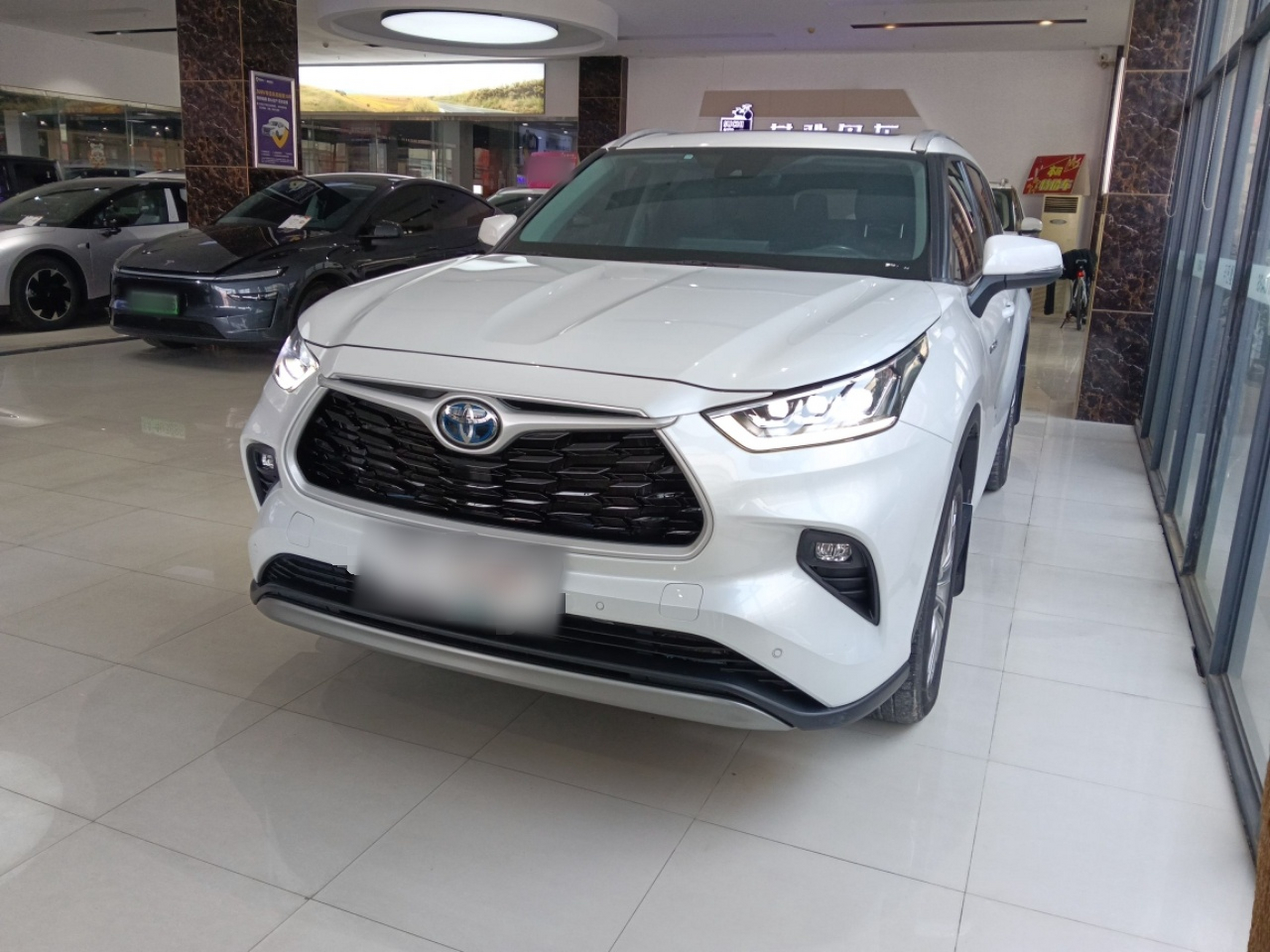 تحت مقدمة السيارة