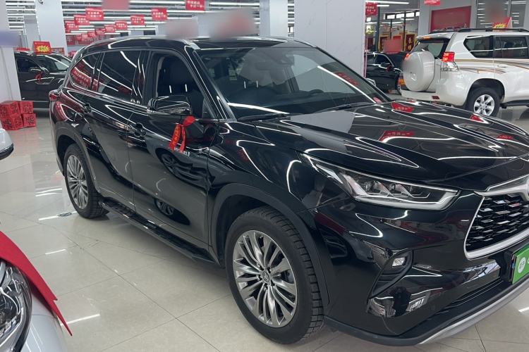 Used Toyota Highlander 2022 Dual-Engine 2.5L Four-Wheel Drive Prestige Version 7 Seats