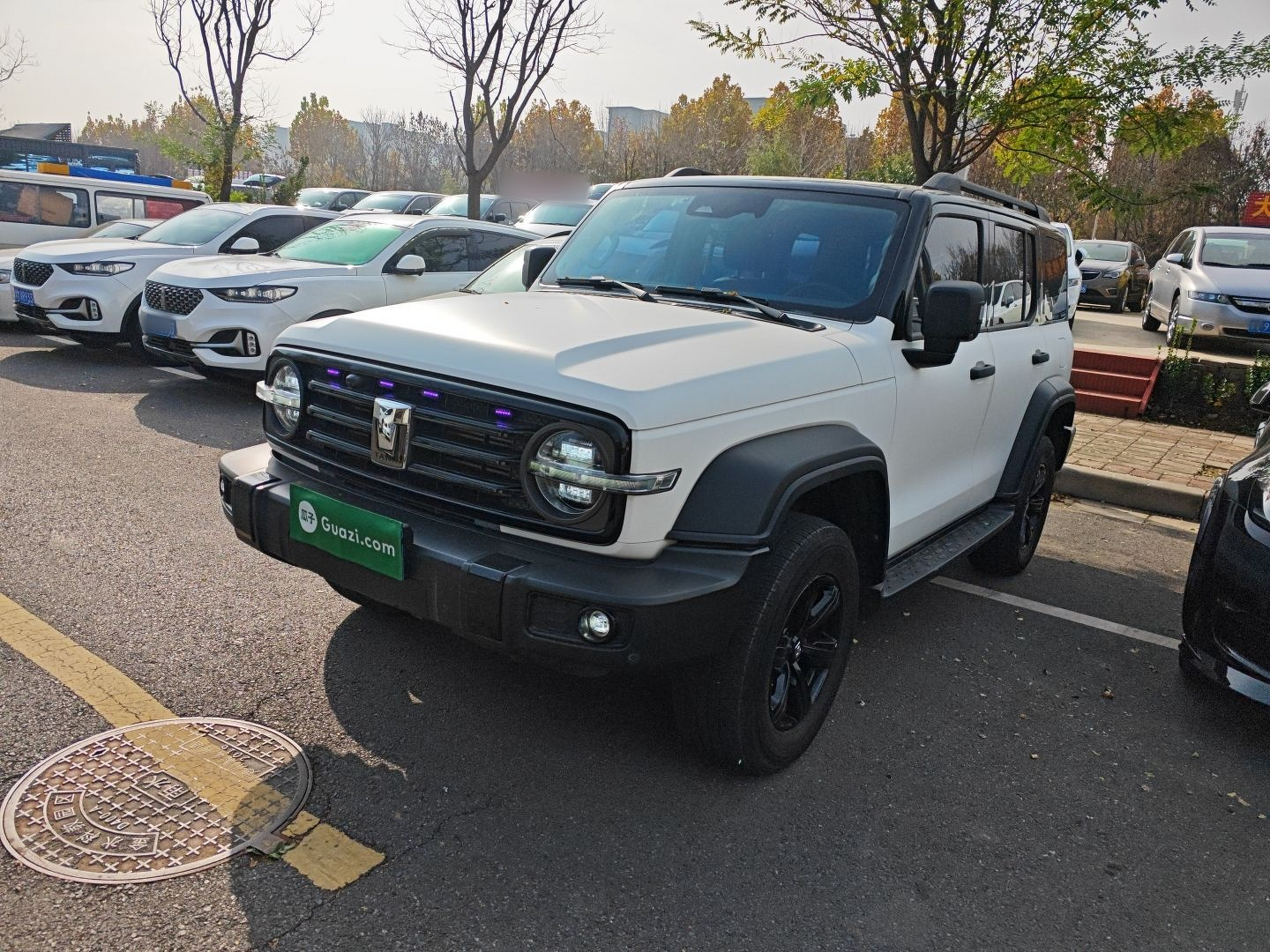 تحت مقدمة السيارة