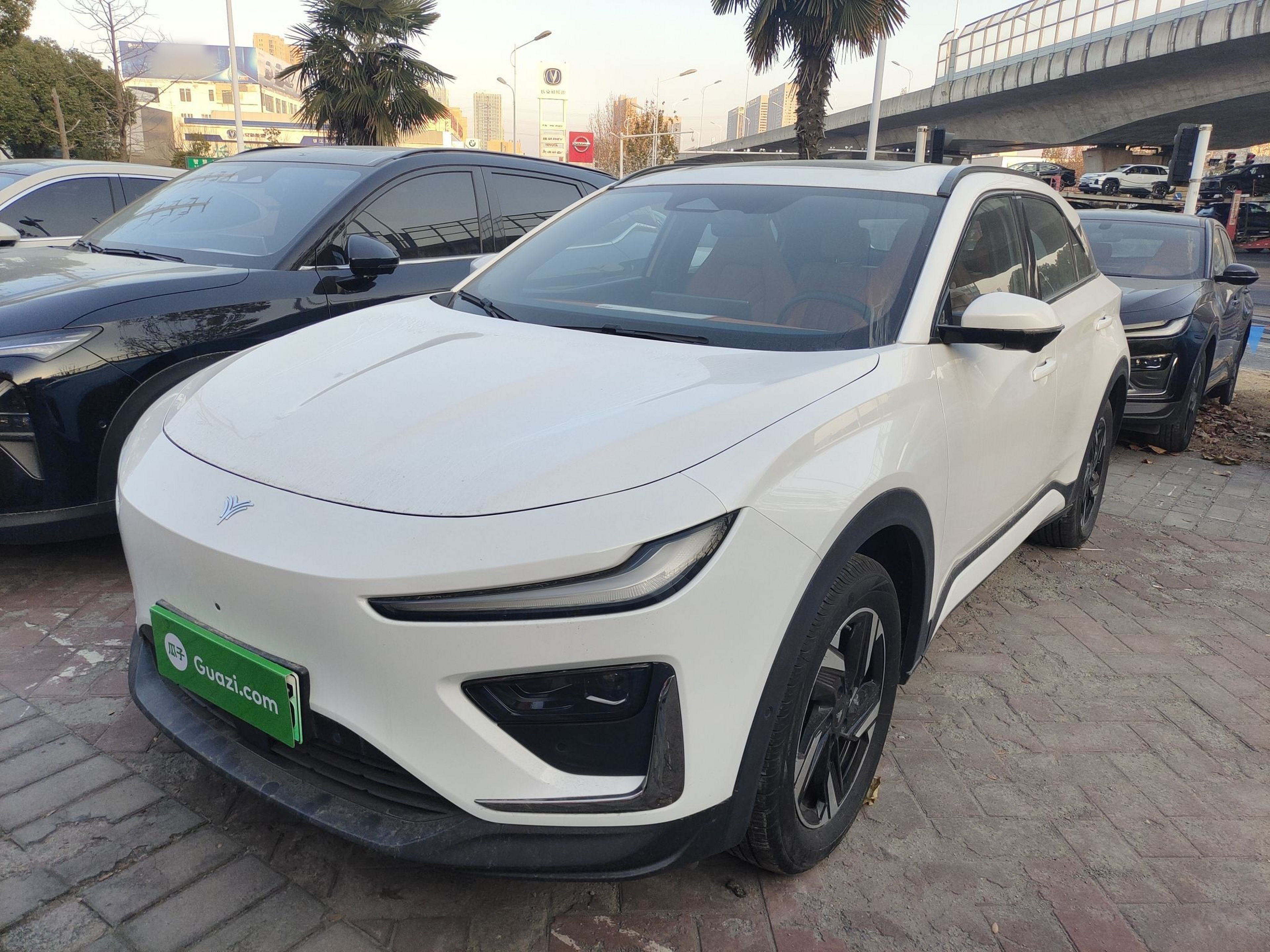 تحت مقدمة السيارة