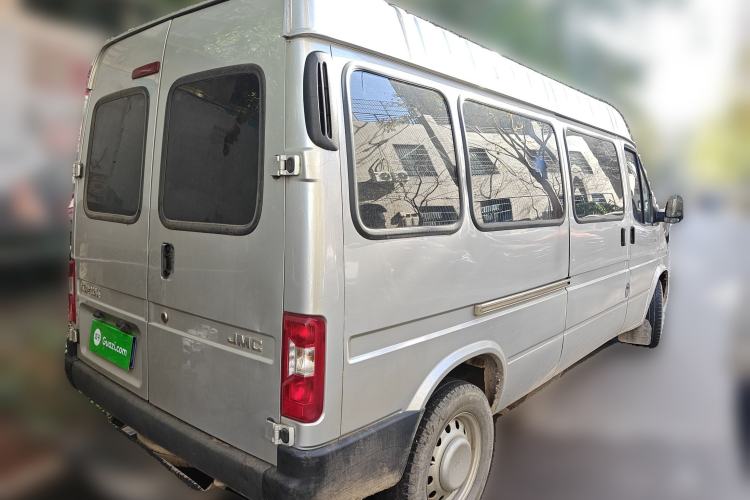 Used JMC Transit 2021 2.8T Space King Standard Version Long Wheelbase Mid-Height Roof Rear Single Tire – Step 6-Seater Diesel China VI Emission Standard JX493