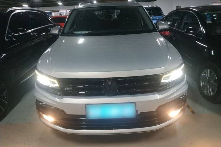 Used Volkswagen Tiguan L 2019 330TSI Automatic Two-Wheel Drive R-Line Flagship Model China VI Standard