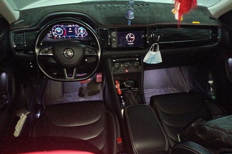 Used Skoda Kodiaq 2019 Facelifted TSI330 5-Seater Two-Wheel-Drive Luxury Enjoyment Edition China VI Standard