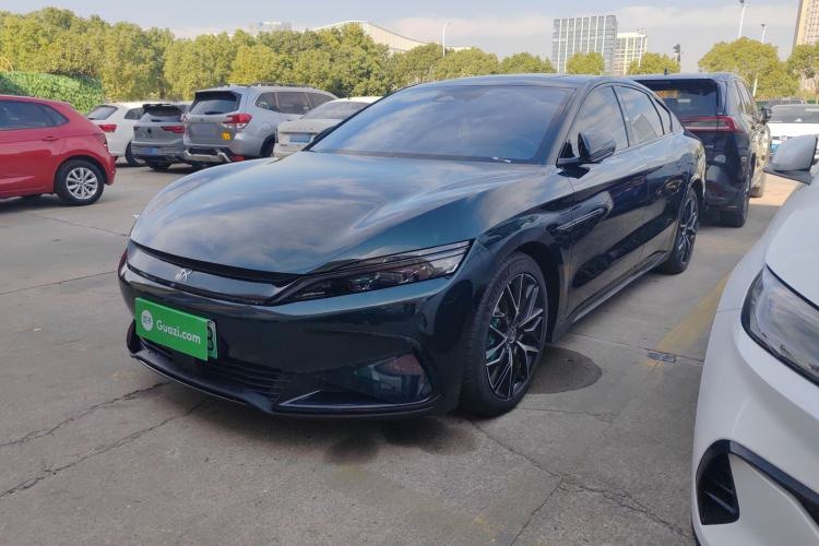 Used BYD Han 2022 EV 610 km All-Wheel-Drive Qianshan Cui Limited Edition
