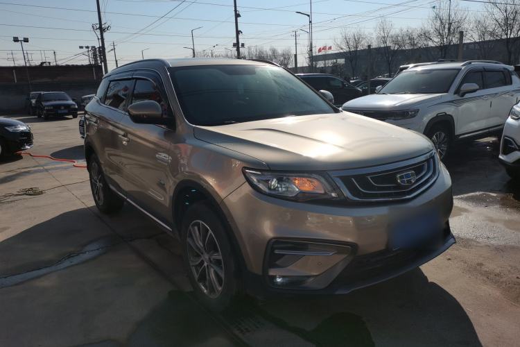 Used Geely Auto Emgrand X7 Sport 2018 1.8TD Automatic Two-Wheel Drive Smart Connect 4G Internet Edition