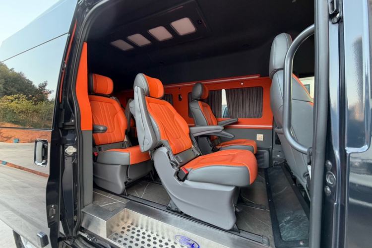 Used JMC Fushun 2023 2.0T Manual Mid-Roof Mid-Height Passenger Version Business-Class 9-Seater (Non-Commercial)
