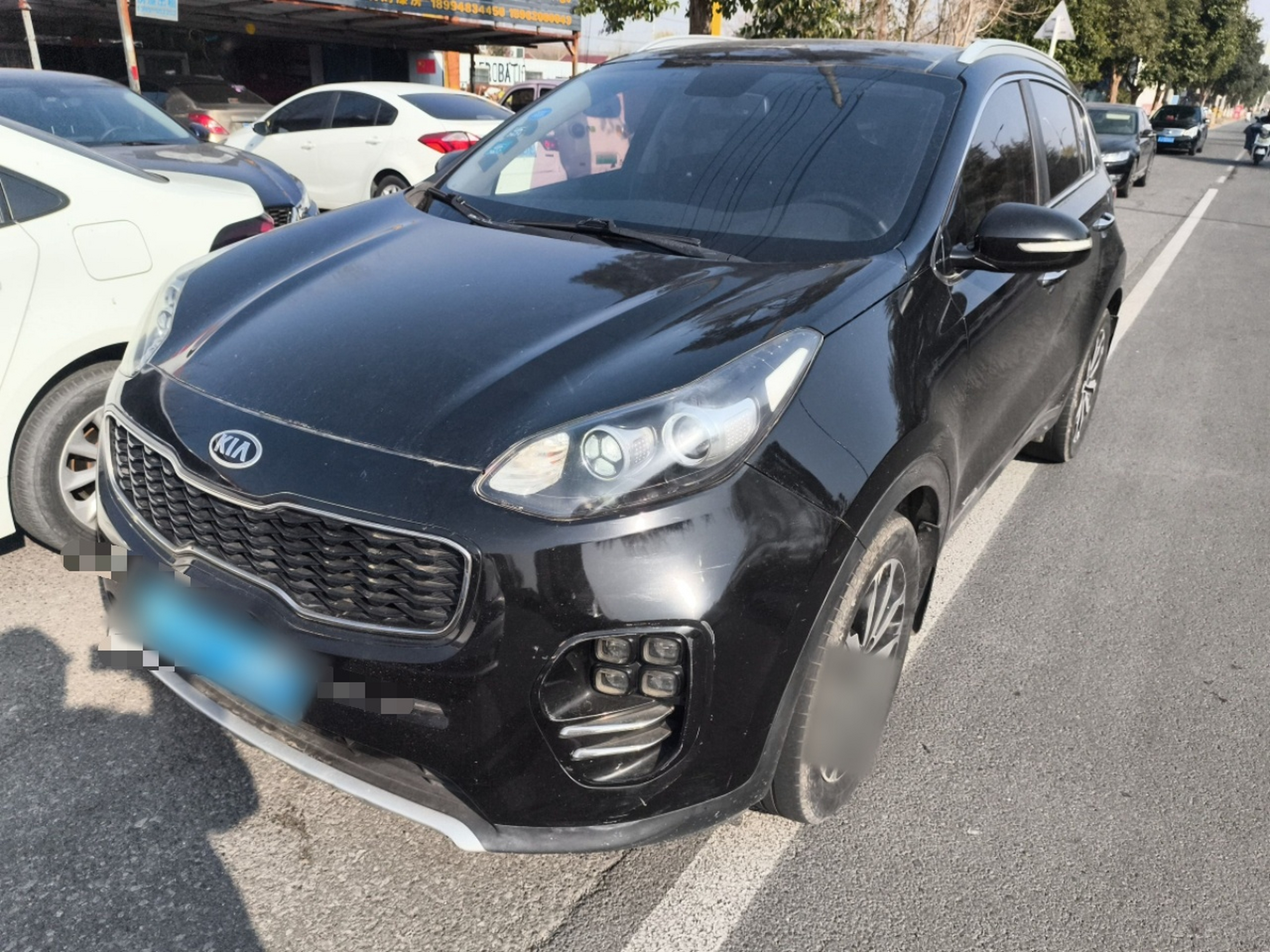 تحت مقدمة السيارة