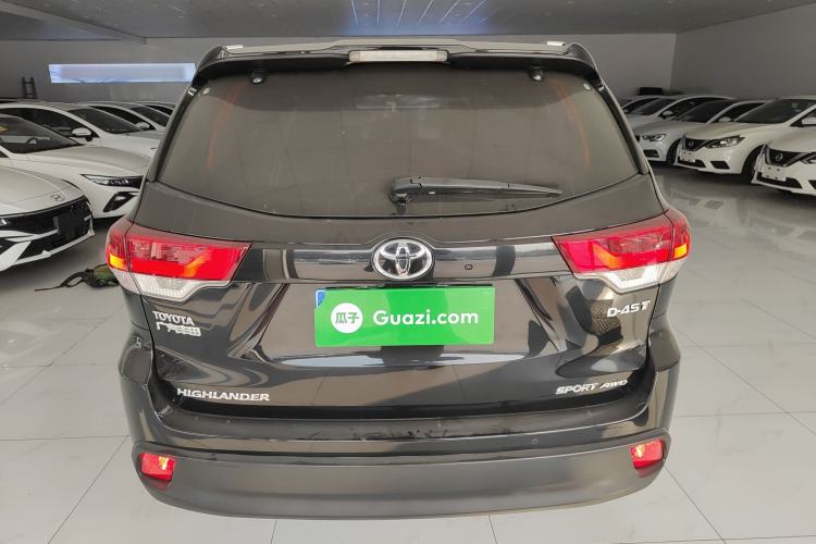 Used Toyota Highlander 2018 2.0T Four-Wheel Drive Prestige Version 7 Seats China V Emission Standard
