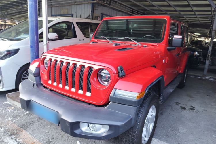 Used Jeep Wrangler 2019 2.0T Sahara Four-Door Version China VI Emission Standard