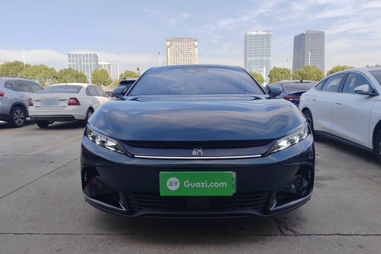 Used BYD Han 2022 EV 610 km All-Wheel-Drive Qianshan Cui Limited Edition
