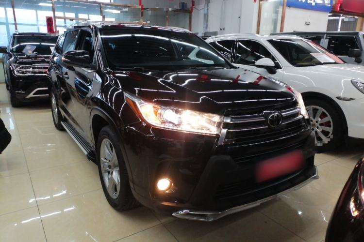 Used Toyota Highlander 2021 2.0T Four-Wheel Drive Prestige Version 7 Seats