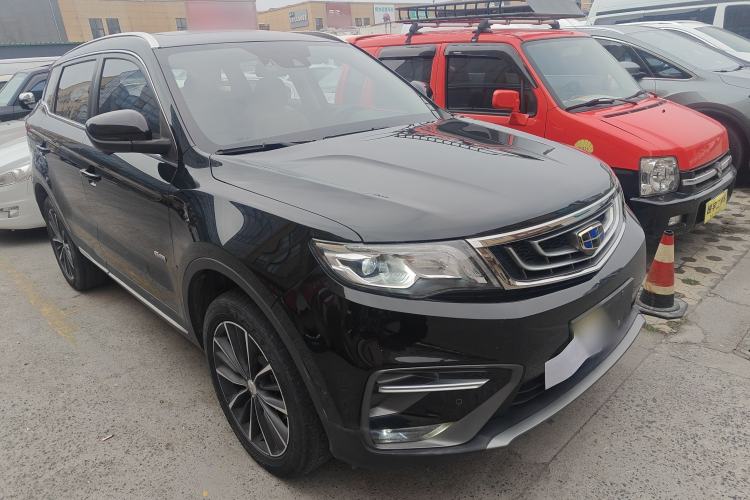 Used Geely Auto Emgrand X7 Sport 2018 1.8TD Automatic Two-Wheel Drive ZhiZun Model with 4G Connectivity