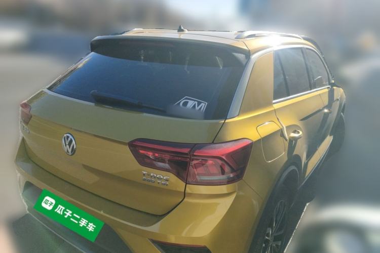 Used Volkswagen T-ROC 2018 280TSI DSG Two-Wheel-Drive Luxury Version China V Emission Standard
