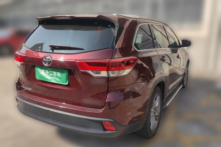 Used Toyota Highlander 2018 2.0T Four-Wheel Drive Prestige Version 7 Seats China V Emission Standard
