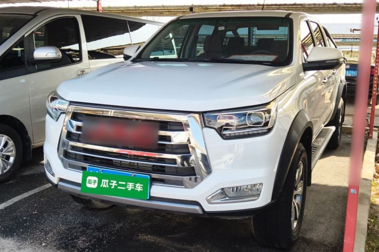 Used JAC T8 2020 2.0T Diesel Two-Wheel Drive Business-Grade Big Double Cabin HFC4DB2-2E