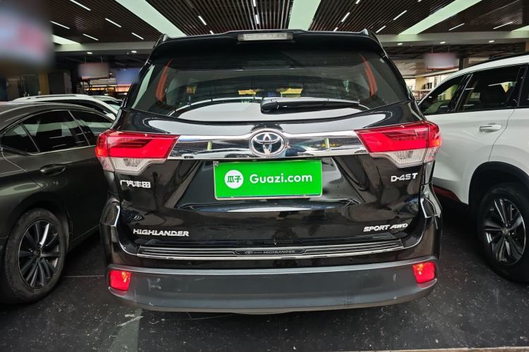 Used Toyota Highlander 2018 2.0T Four-Wheel Drive Luxury Version 7 Seats China VI Standard
