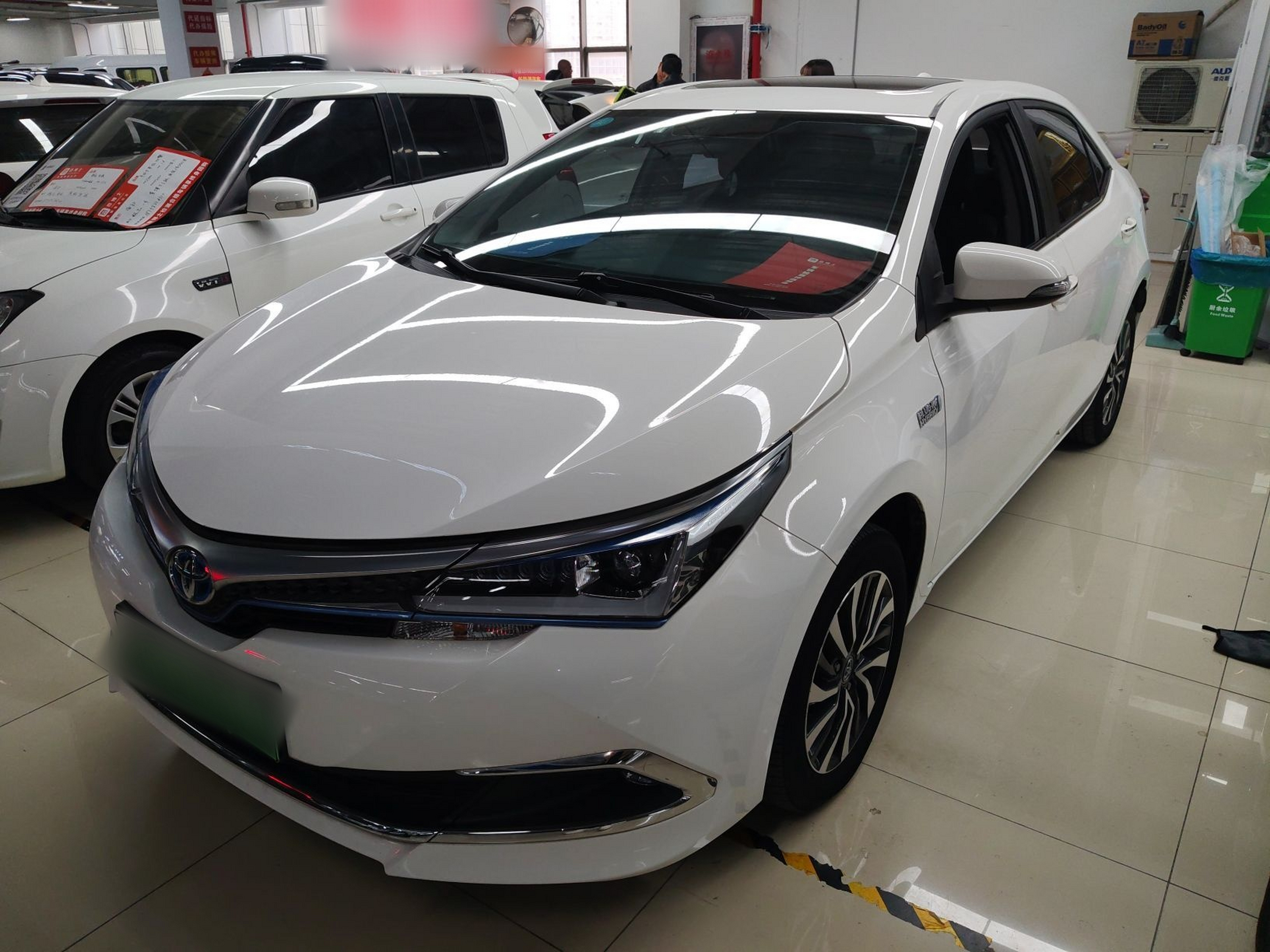 تحت مقدمة السيارة