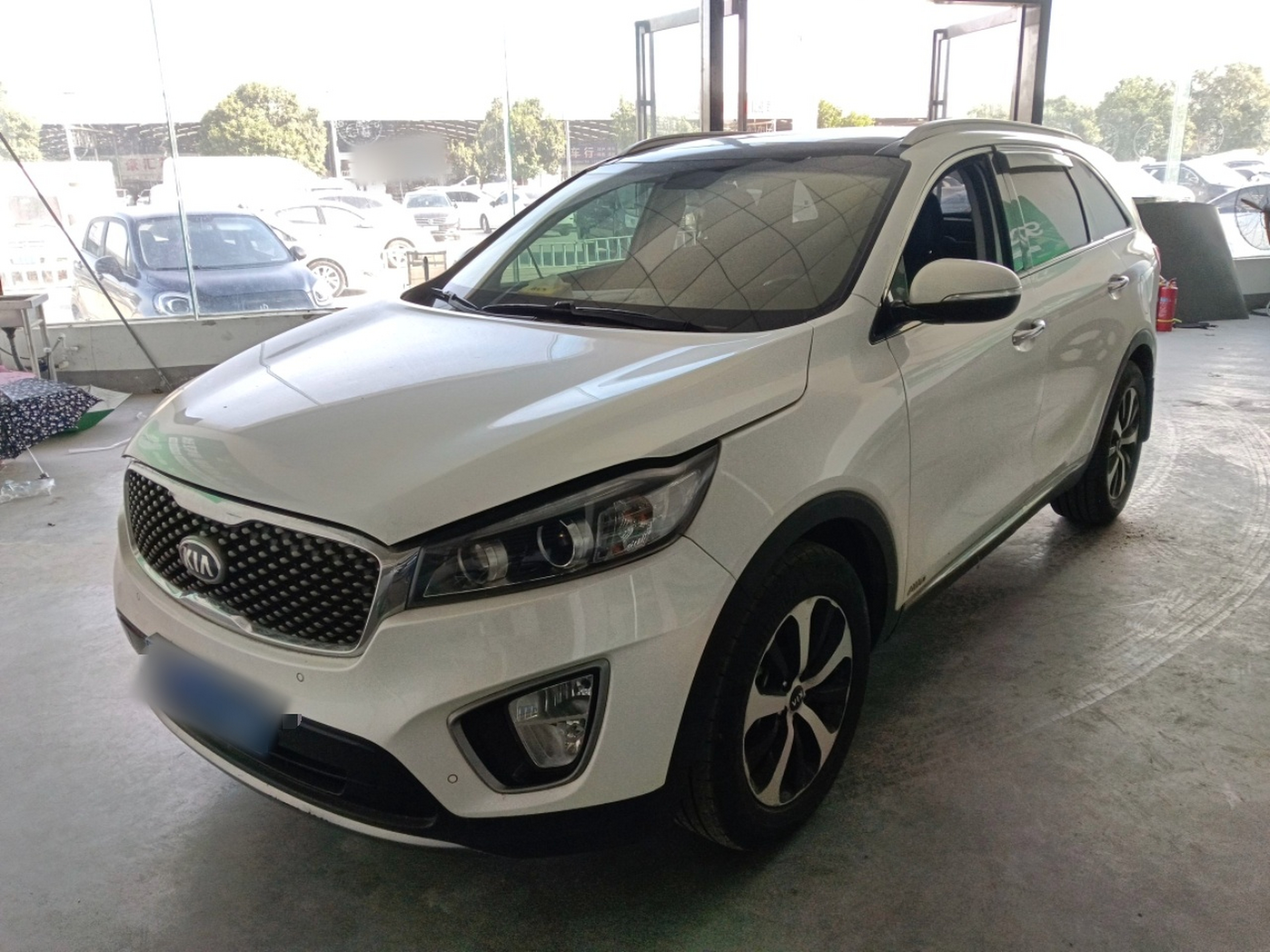 تحت مقدمة السيارة