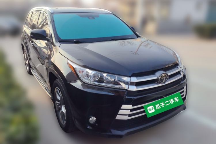 Used Toyota Highlander 2018 2.0T Four-Wheel Drive Luxury Version 7 Seats China VI Standard