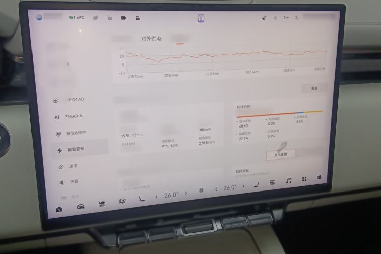 Used Zeekr 7X 2025 75 kWh Rear-Wheel Drive Intelligent Driving Version
