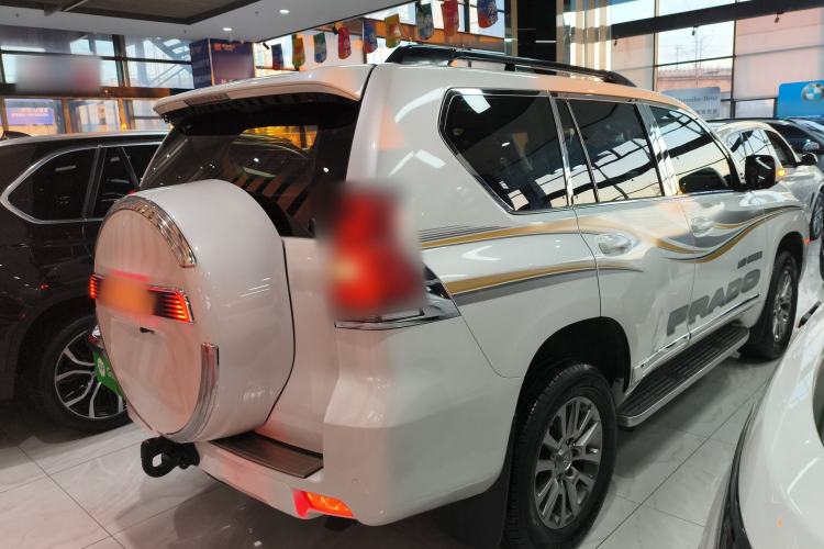 Used Toyota Prado 2018 3.5L Automatic TX-L with Rear-Mounted Spare Tire
