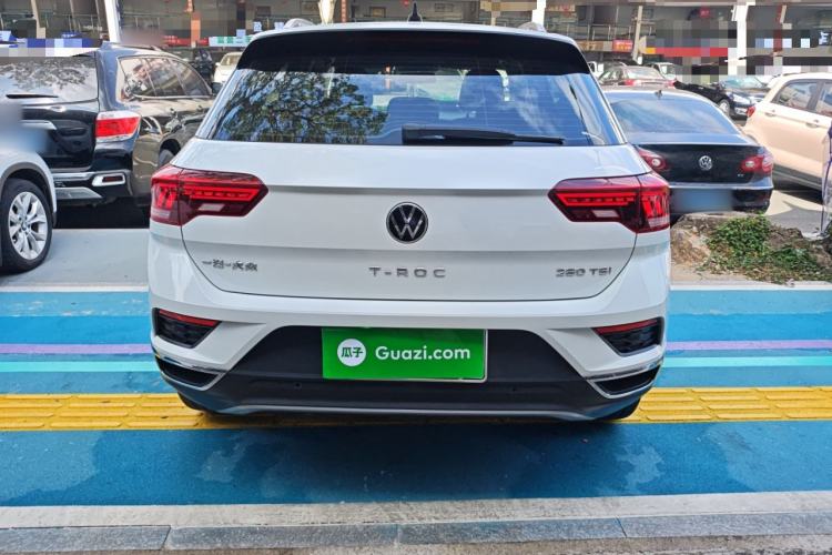 Used Volkswagen T-ROC 2021 280TSI DSG Two-Wheel Drive Comfort Connect Edition
