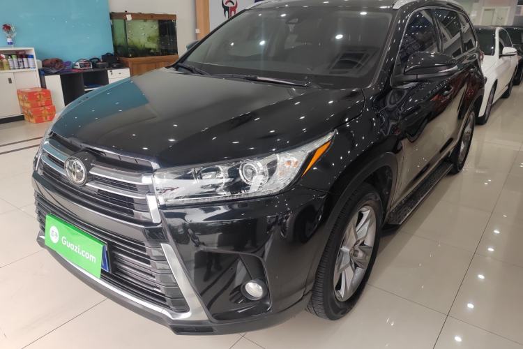 Used Toyota Highlander 2021 2.0T Four-Wheel Drive Prestige Version 7 Seats