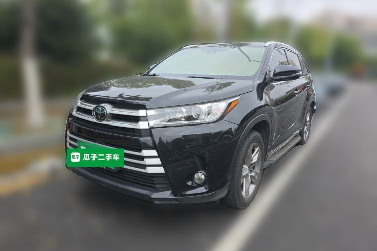 Used Toyota Highlander 2018 2.0T Four-Wheel Drive Luxury Edition 7 Seats China V Emission Standard
