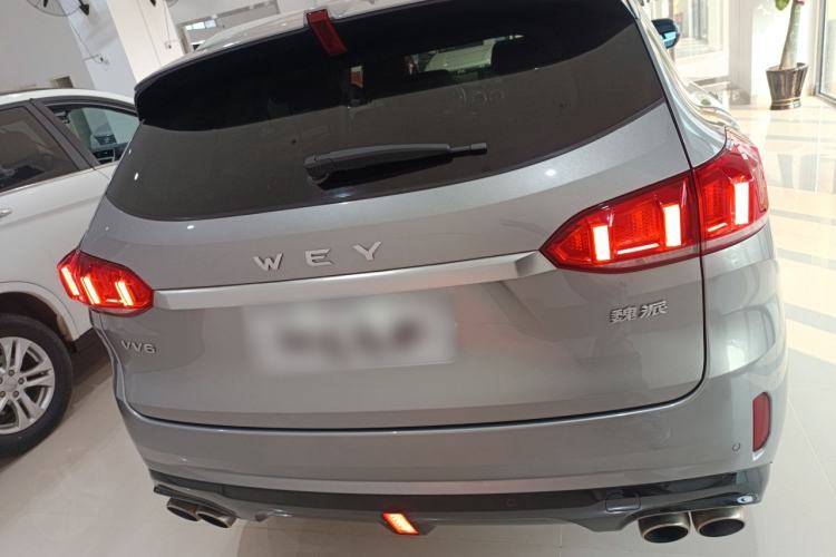 Used Wey VV6 2018 2.0T Two-Wheel Drive Flagship Version China V Standard
