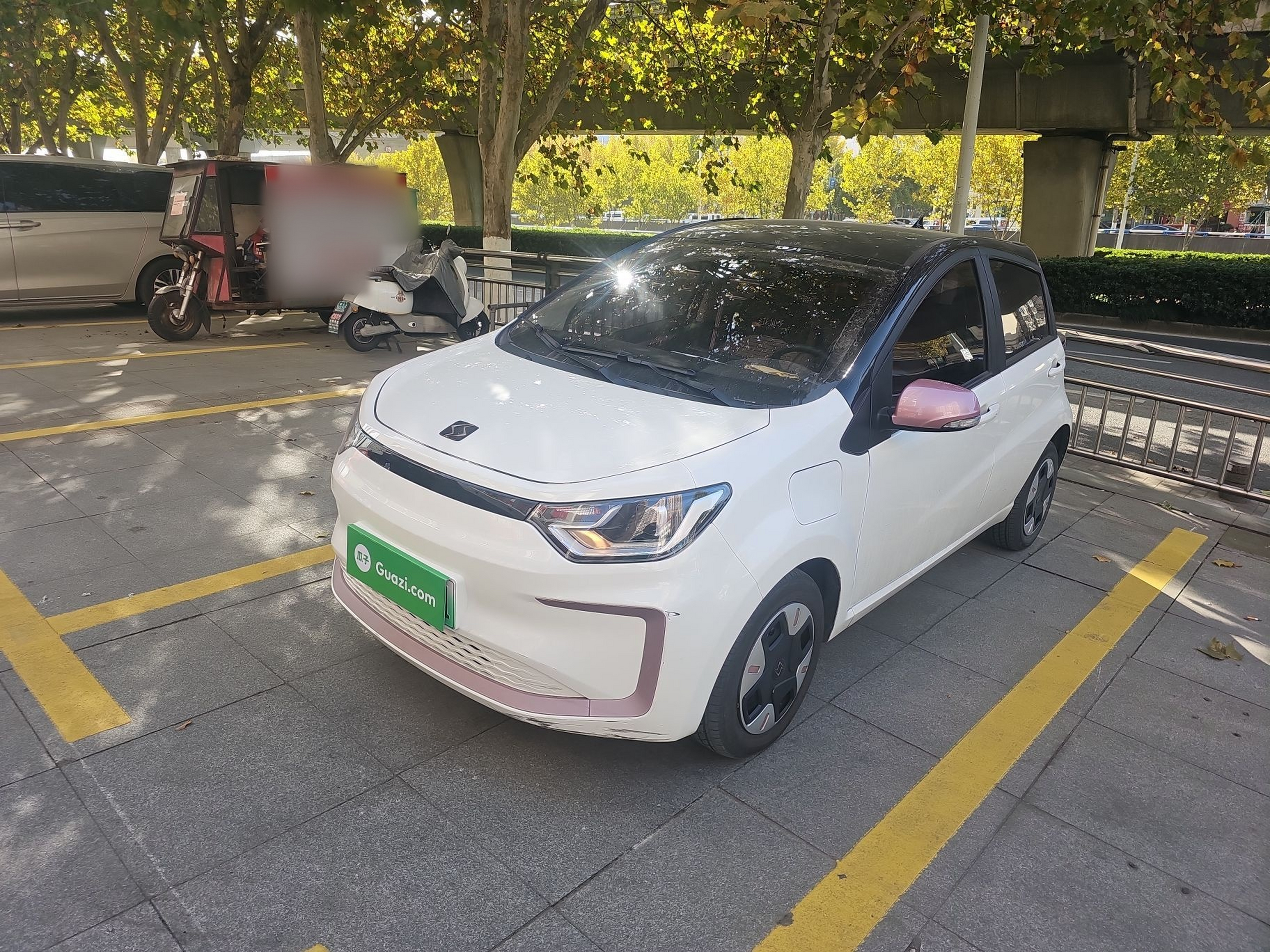 تحت مقدمة السيارة