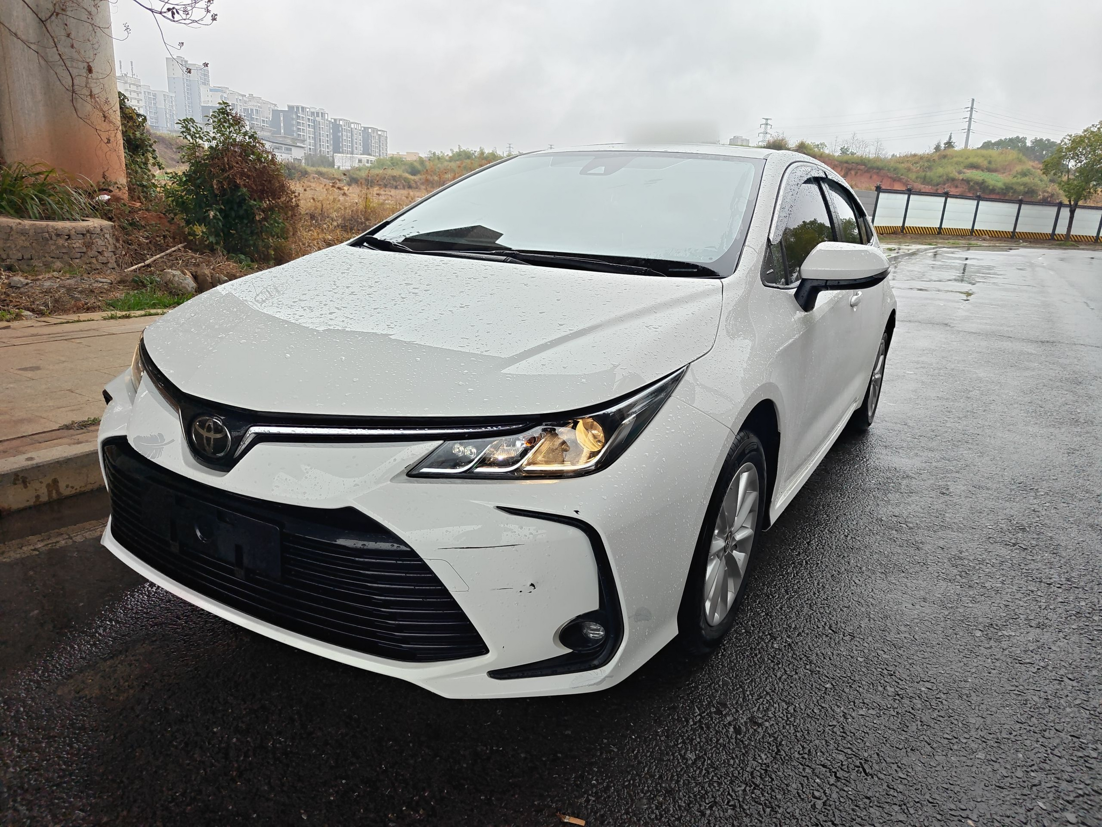 تحت مقدمة السيارة