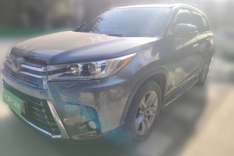 Used Toyota Highlander 2018 2.0T Four-Wheel Drive Prestige Version 7 Seats China V Emission Standard