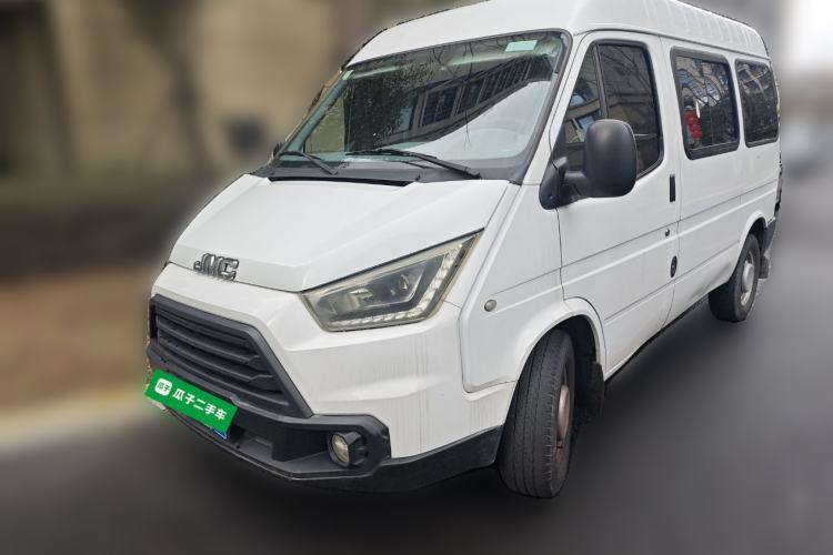 Used JMC Transit 2019 2.8T Commercial Version Short Wheelbase Mid-Roof 6-Seater China VI JX493